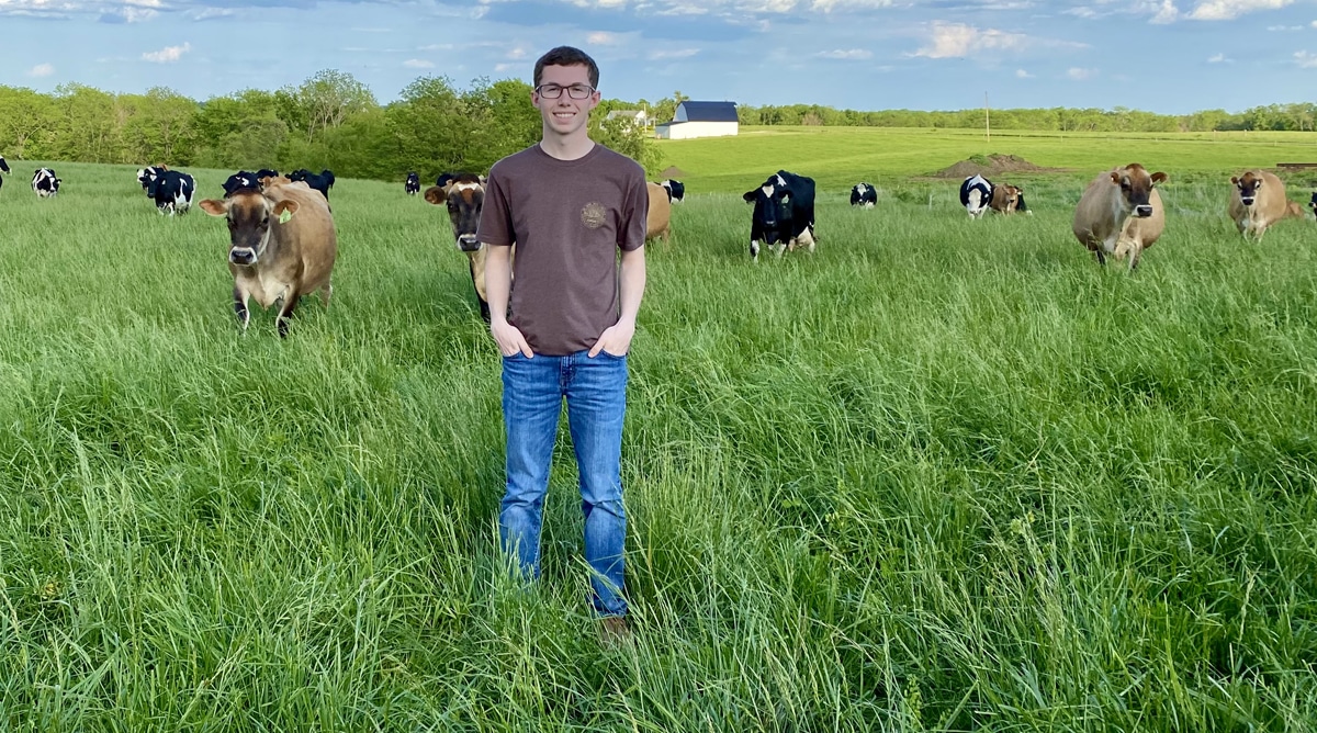 Missouri Junior Wins FFA Award with Jersey Project