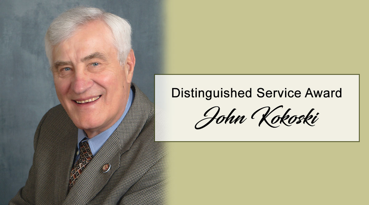 Kokoski Awarded by AJCA for Distinguished Service