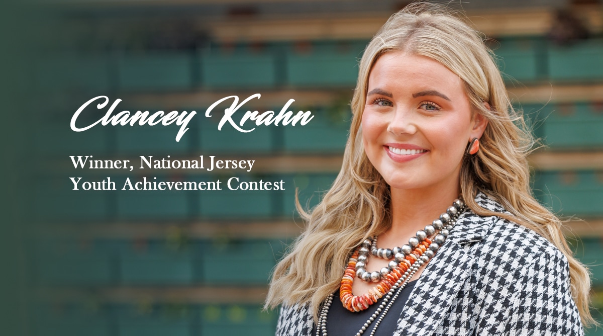 Clancey Krahn Tops 2025 Jersey Youth Achievement Contest