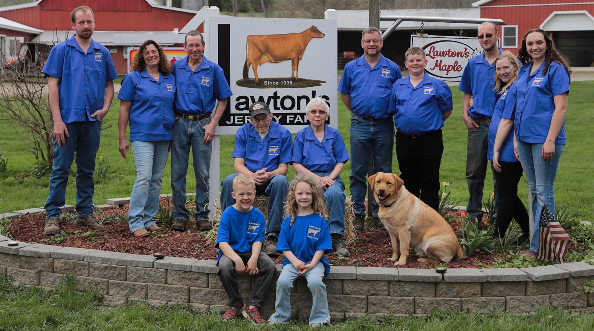 Lawton’s Jersey Farm Named AJCA Master Breeder